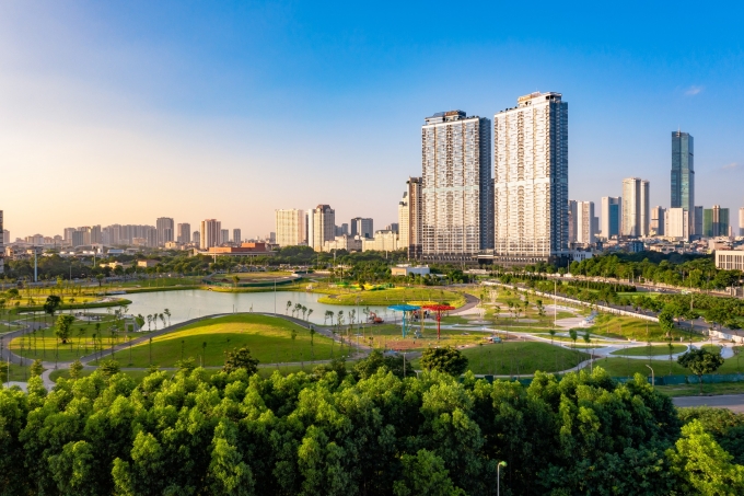 Dự án của MIK Group tại Hà Nội. Ảnh: MIK